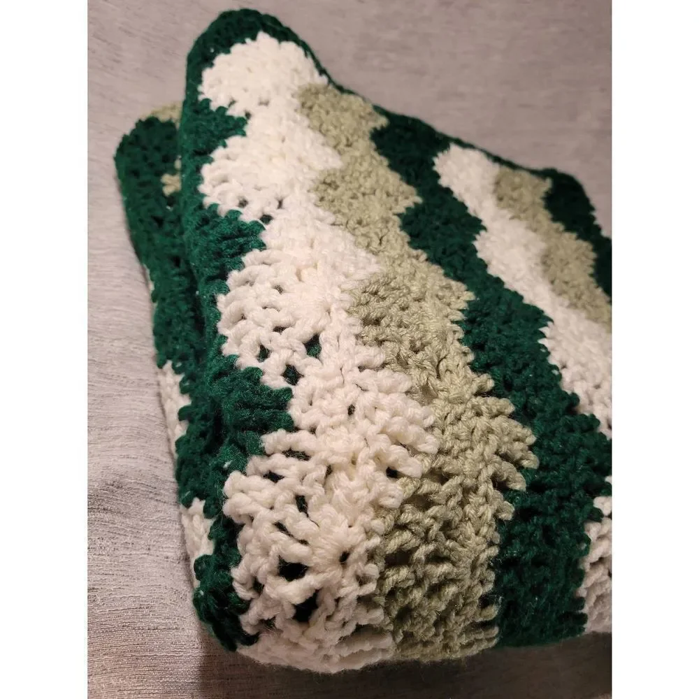 Handmade vintage afghan
